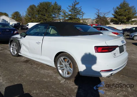 2019 Audi A5 45 Premium from USA, damaged, VIN WAUYNGF52KN002464